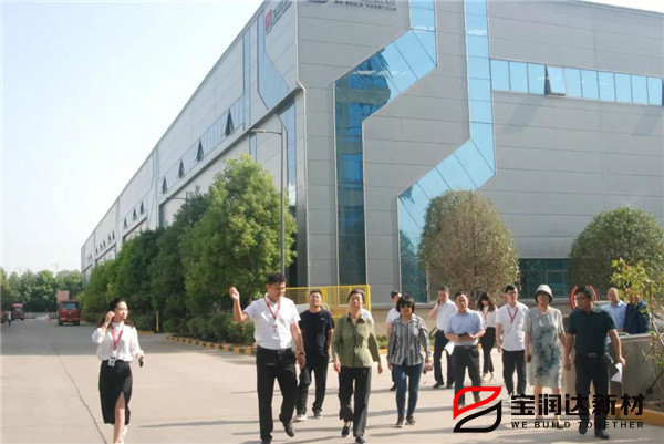 國家住建部專家組蒞臨寶潤達參觀考察 國家住建部專家組蒞臨寶潤達參觀考察