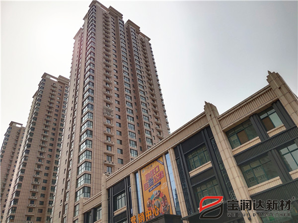 幸福六合門(mén)小區(qū)項(xiàng)目采用寶潤(rùn)達(dá)一體板